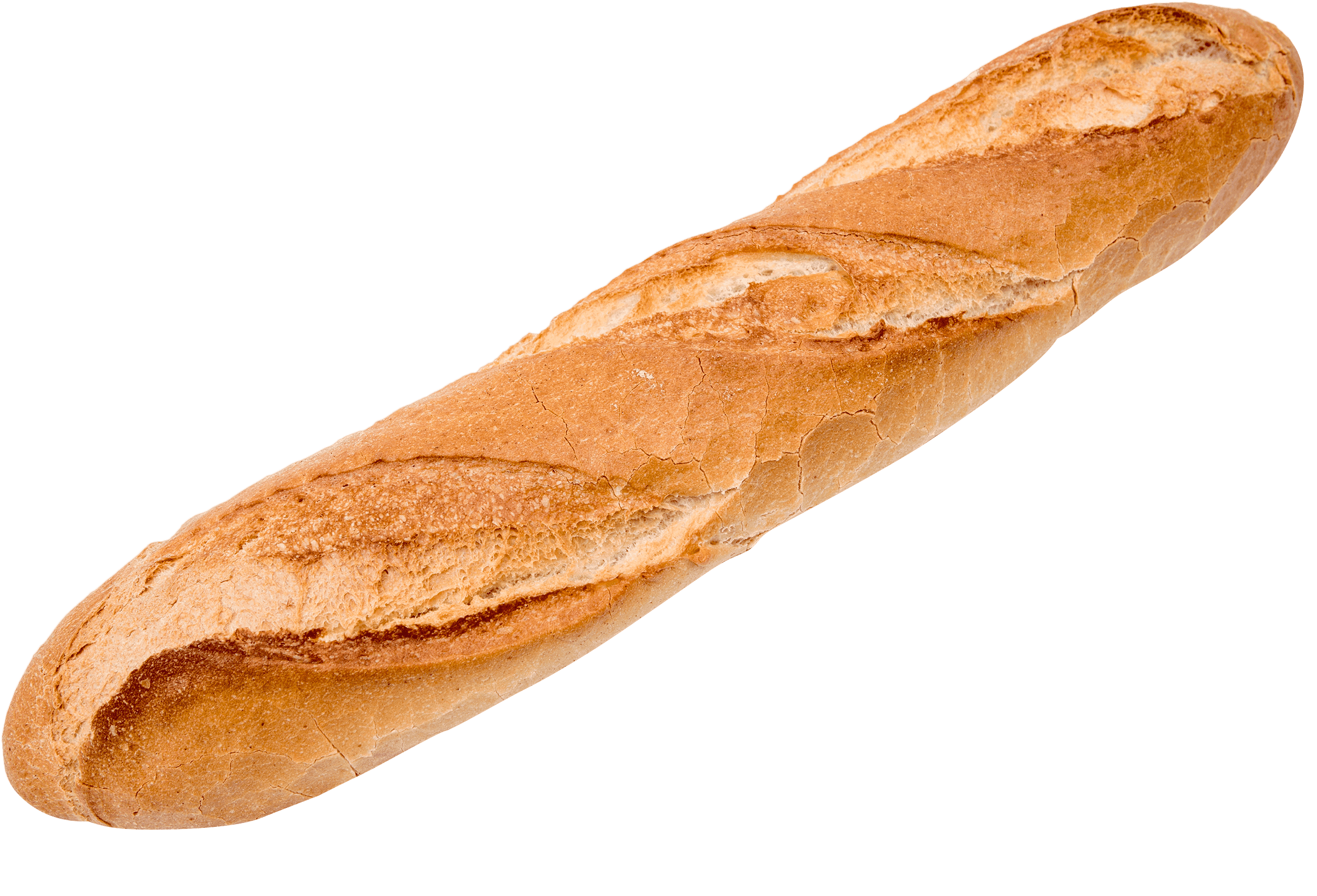 Freshly baked baguette
