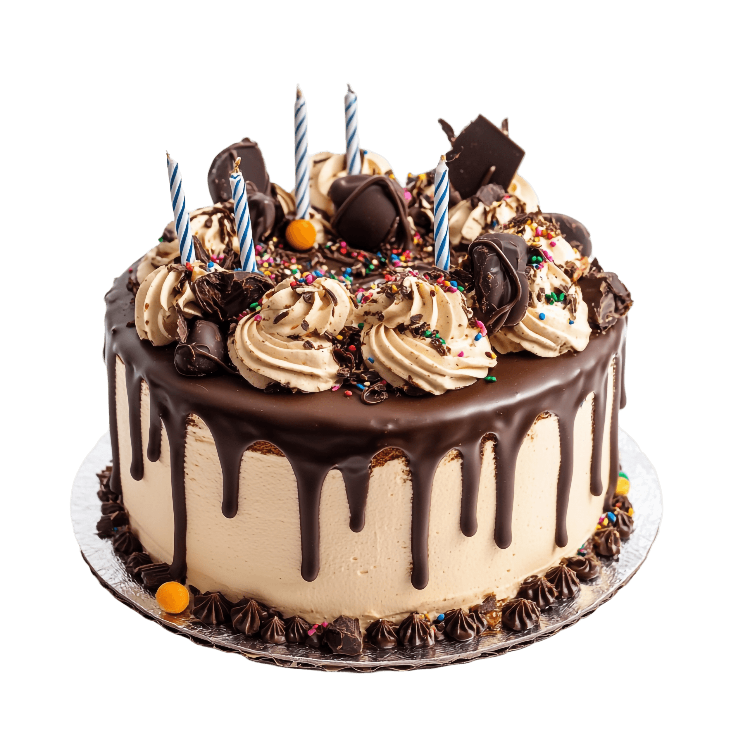 Custom decorated cake